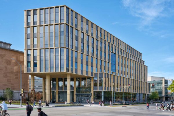 Morgridge Hall recognized for design excellence by AIA Wisconsin